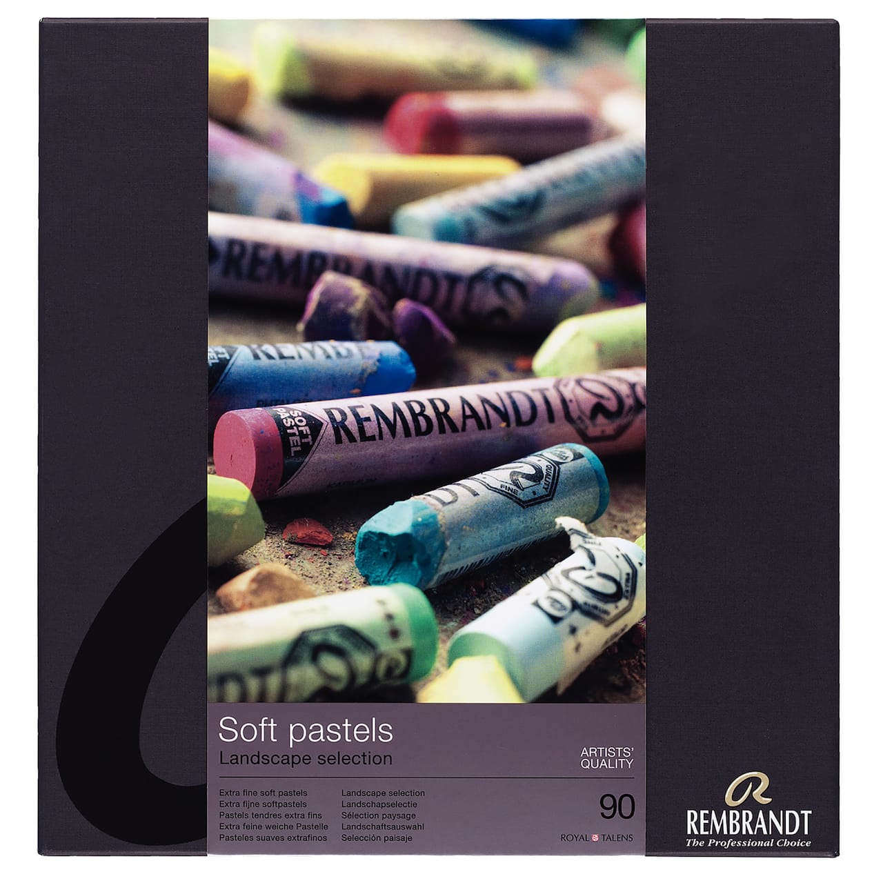 Rembrandt 90 Full Sticks General Soft Pastel Set